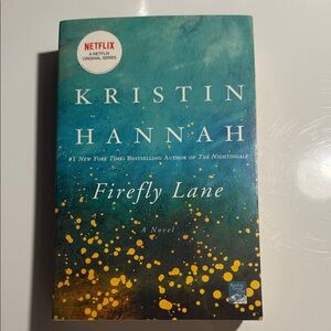 Barnes & Noble Blue and Yellow 'Firefly Lane' Book